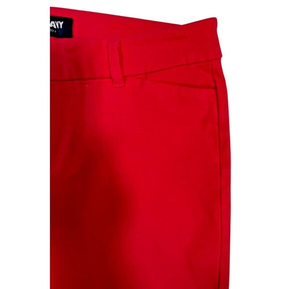 Old Navy Electric Pink Daisy Mid-Rise Bermuda Shorts SIZE-10 - Picture 6 of 6